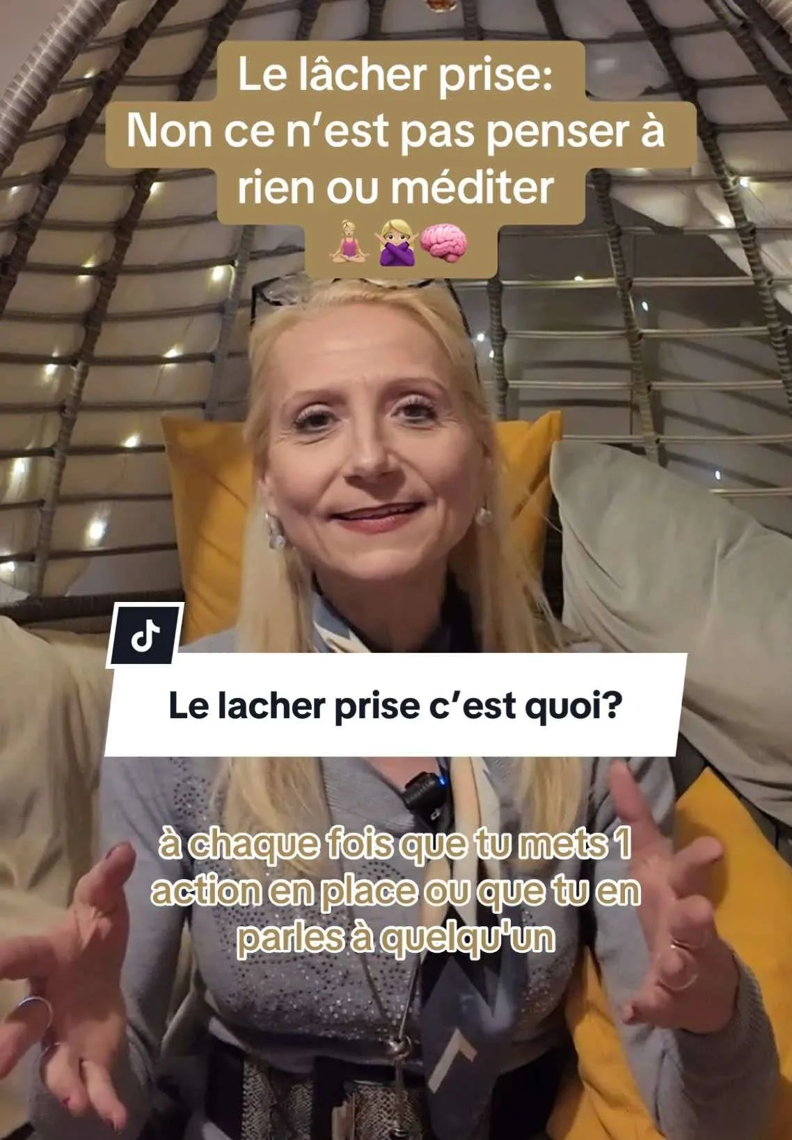 Vidéo tiktok - Le lâcher prise c'est quoi ?