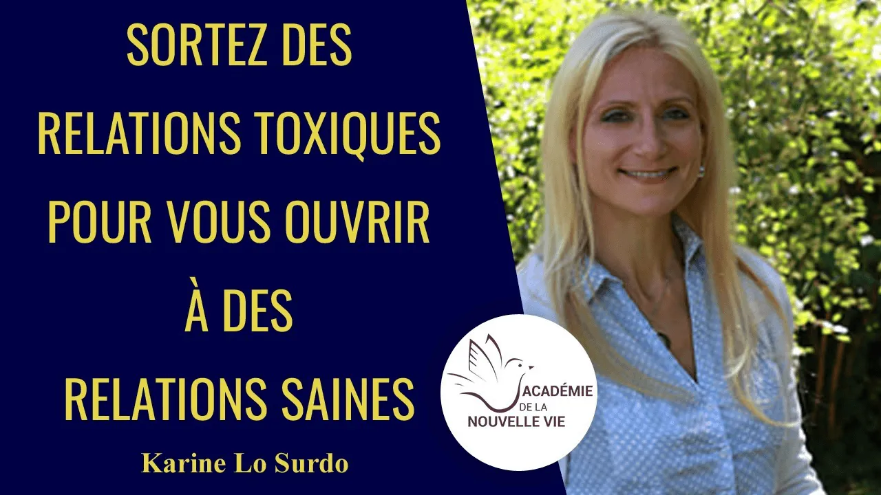 Vidéo Youtube - Sortir des relations toxique - Live